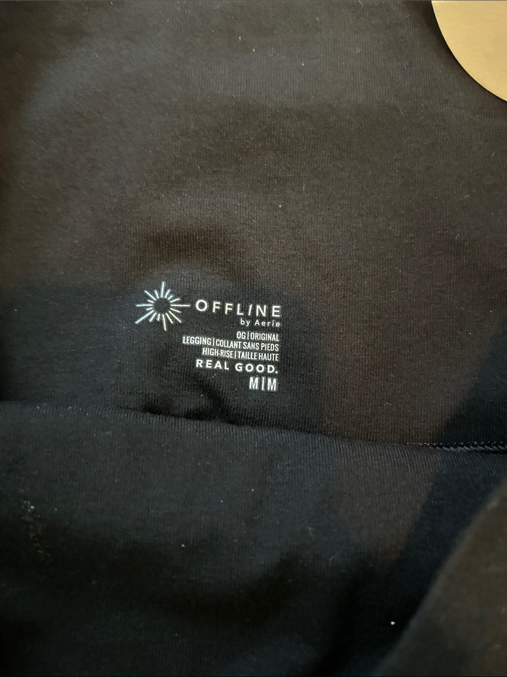 aerie offline Black High-Rise Leggings - Picture 4 of 5